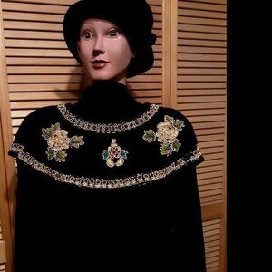 Vintage Beaded Sweater by Donagain